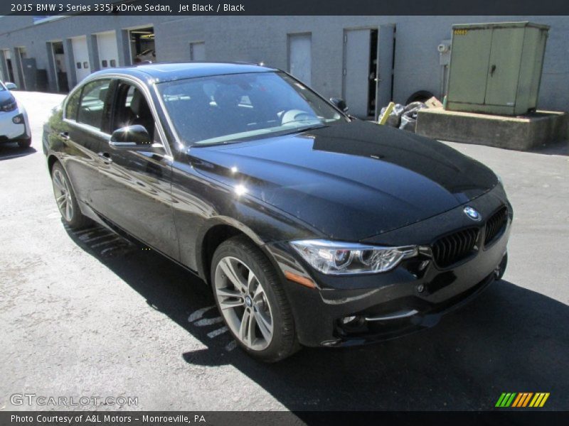 Jet Black / Black 2015 BMW 3 Series 335i xDrive Sedan