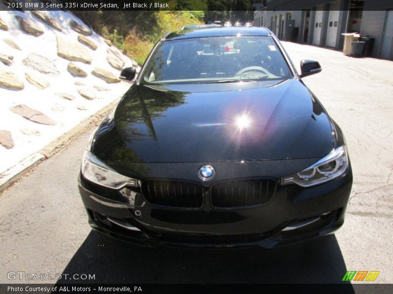 Jet Black / Black 2015 BMW 3 Series 335i xDrive Sedan