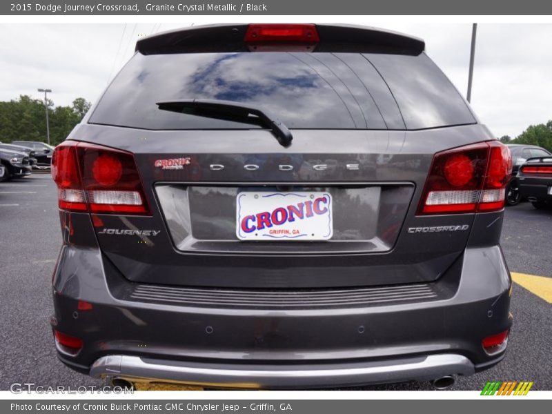 Granite Crystal Metallic / Black 2015 Dodge Journey Crossroad