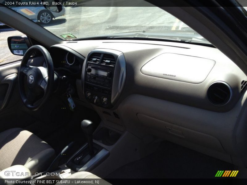 Black / Taupe 2004 Toyota RAV4 4WD