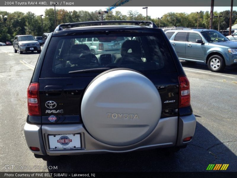 Black / Taupe 2004 Toyota RAV4 4WD