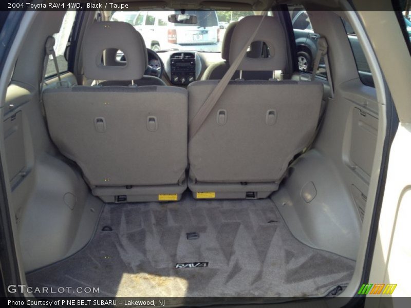 Black / Taupe 2004 Toyota RAV4 4WD