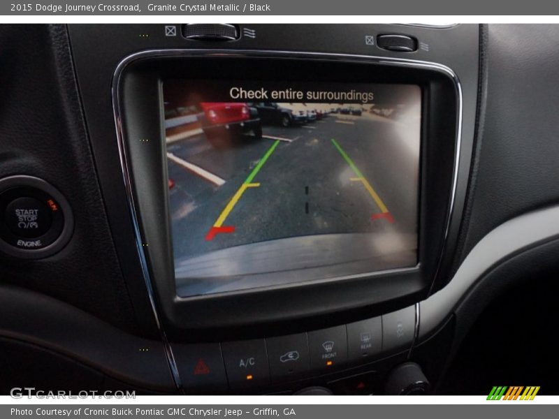 Granite Crystal Metallic / Black 2015 Dodge Journey Crossroad