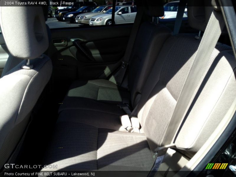 Black / Taupe 2004 Toyota RAV4 4WD