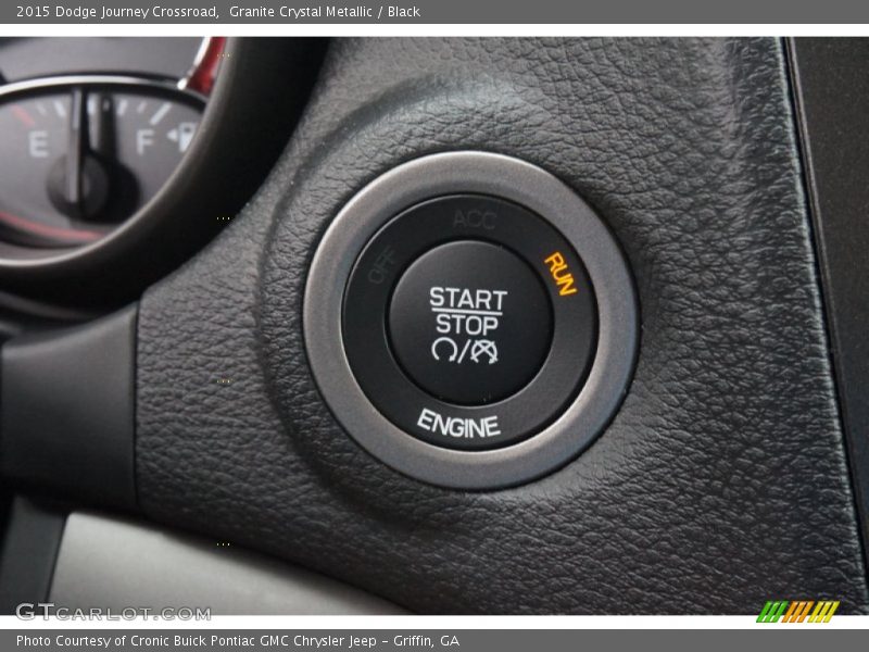 Granite Crystal Metallic / Black 2015 Dodge Journey Crossroad