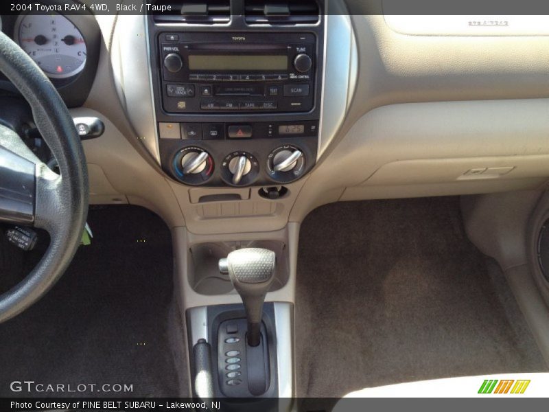 Black / Taupe 2004 Toyota RAV4 4WD