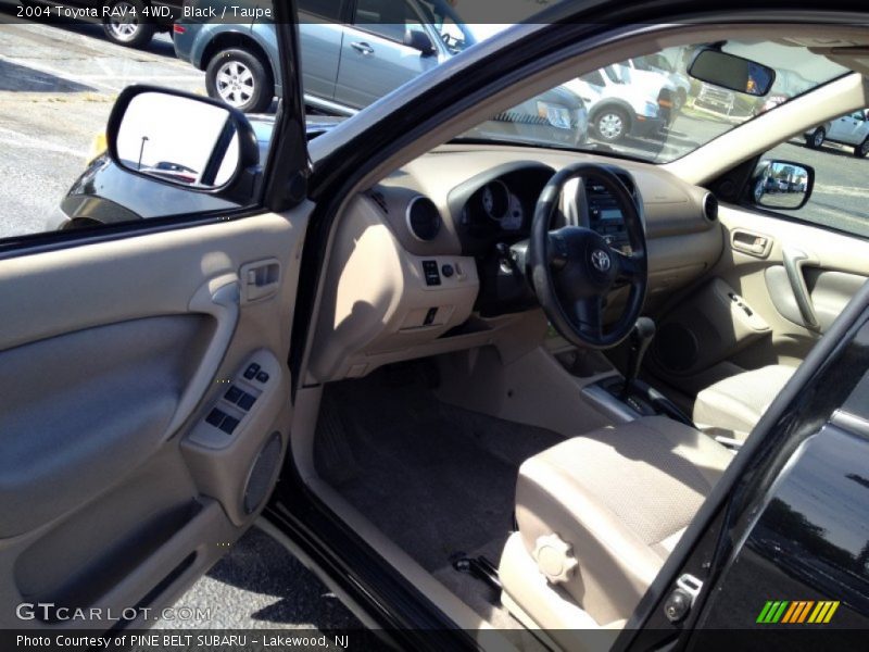 Black / Taupe 2004 Toyota RAV4 4WD
