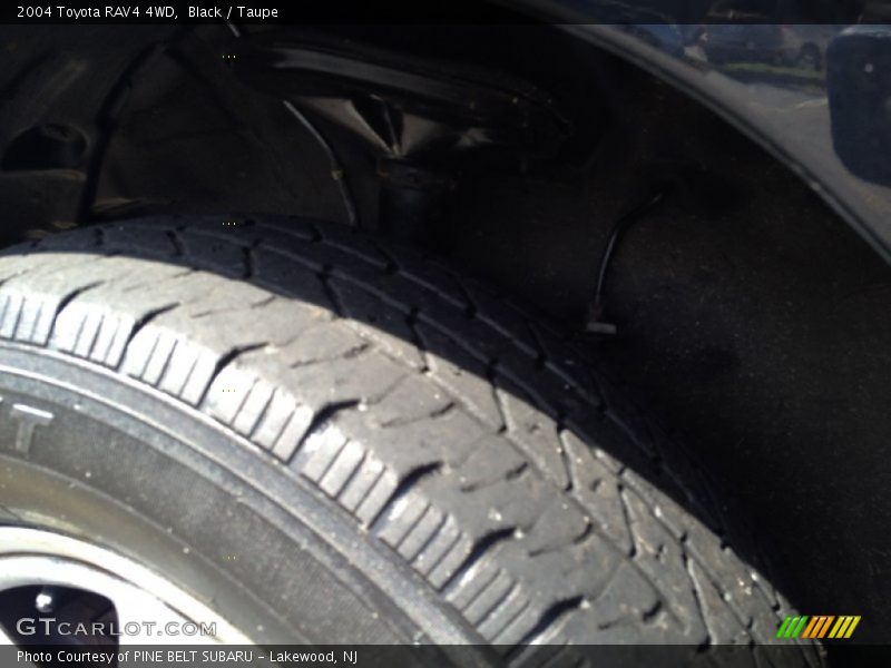 Black / Taupe 2004 Toyota RAV4 4WD
