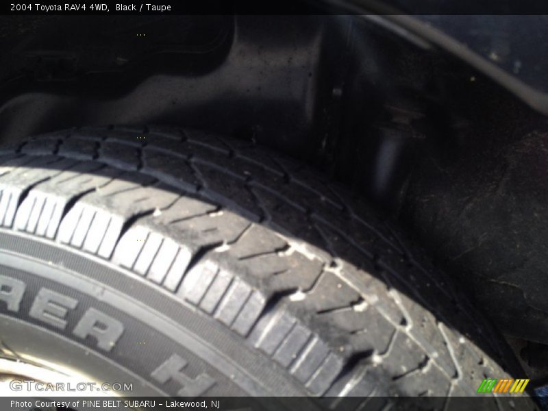 Black / Taupe 2004 Toyota RAV4 4WD