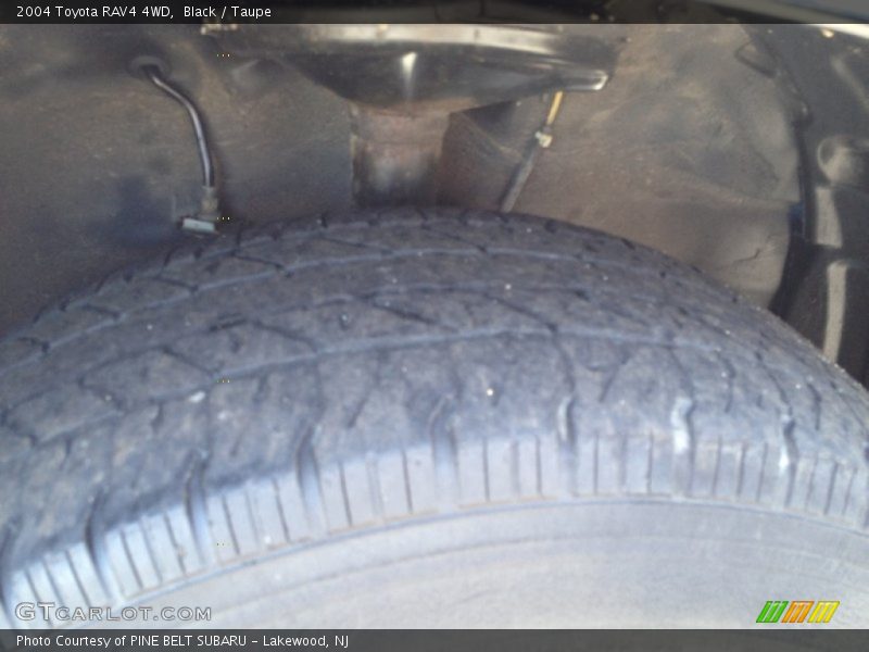 Black / Taupe 2004 Toyota RAV4 4WD