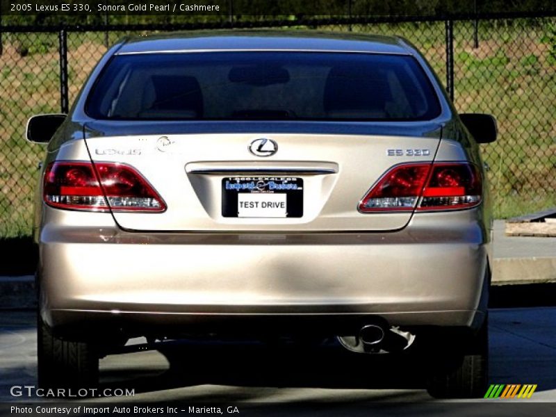 Sonora Gold Pearl / Cashmere 2005 Lexus ES 330