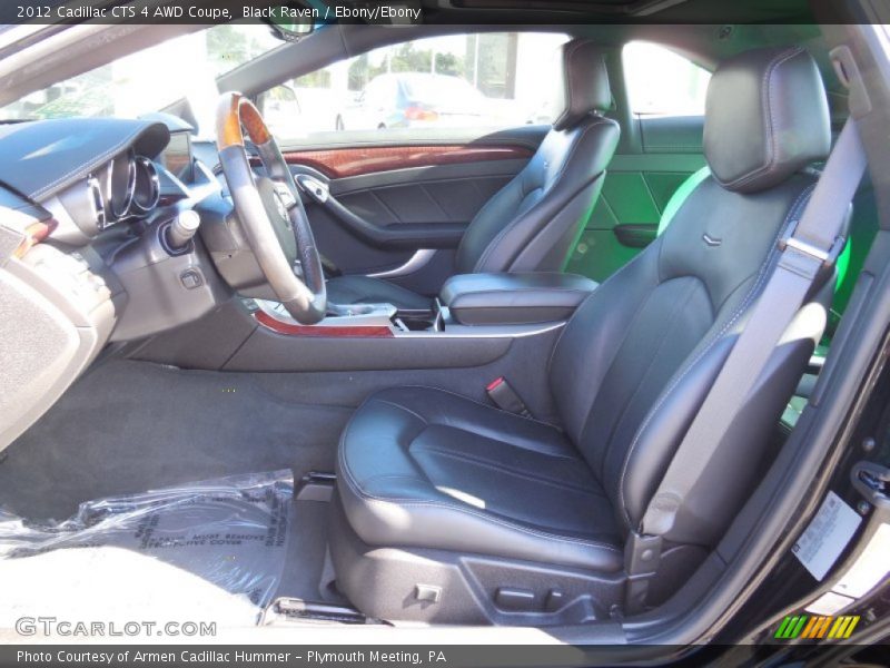 Black Raven / Ebony/Ebony 2012 Cadillac CTS 4 AWD Coupe