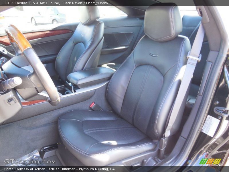 Black Raven / Ebony/Ebony 2012 Cadillac CTS 4 AWD Coupe