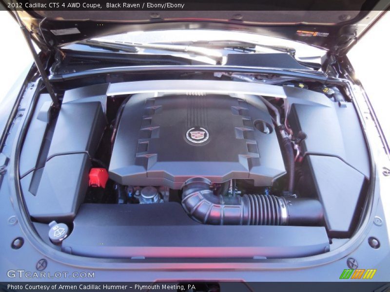 Black Raven / Ebony/Ebony 2012 Cadillac CTS 4 AWD Coupe