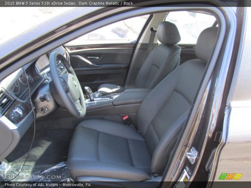 Dark Graphite Metallic / Black 2015 BMW 5 Series 528i xDrive Sedan