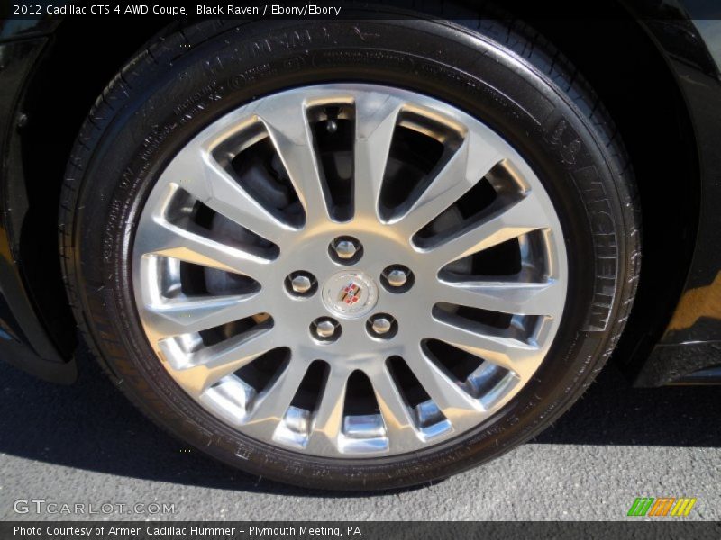 Black Raven / Ebony/Ebony 2012 Cadillac CTS 4 AWD Coupe