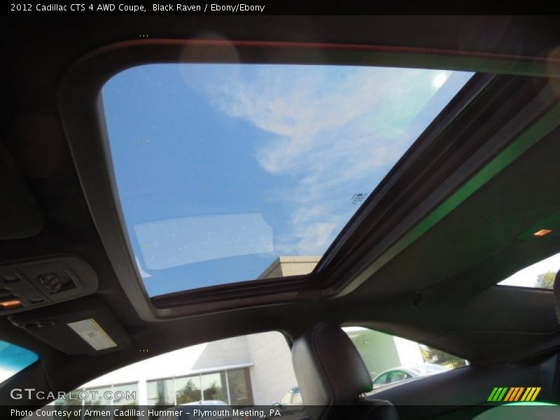 Black Raven / Ebony/Ebony 2012 Cadillac CTS 4 AWD Coupe