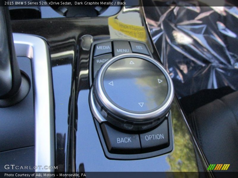Dark Graphite Metallic / Black 2015 BMW 5 Series 528i xDrive Sedan