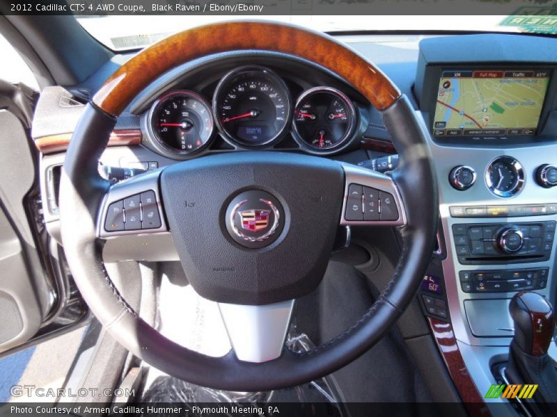 Black Raven / Ebony/Ebony 2012 Cadillac CTS 4 AWD Coupe