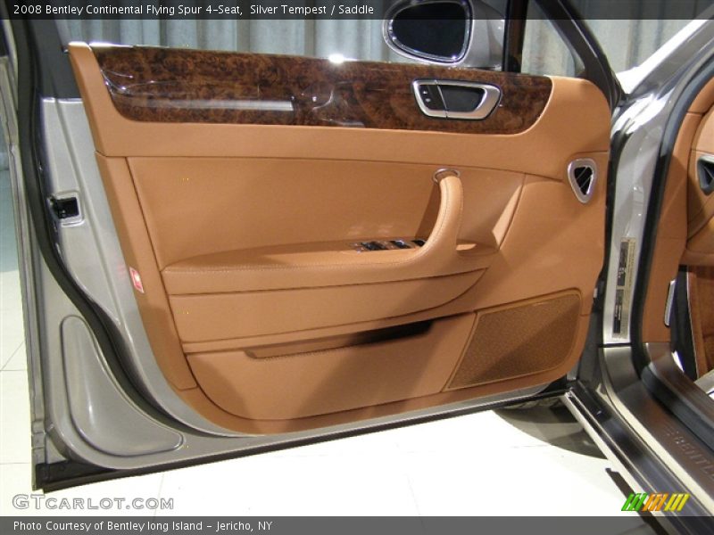Silver Tempest / Saddle 2008 Bentley Continental Flying Spur 4-Seat
