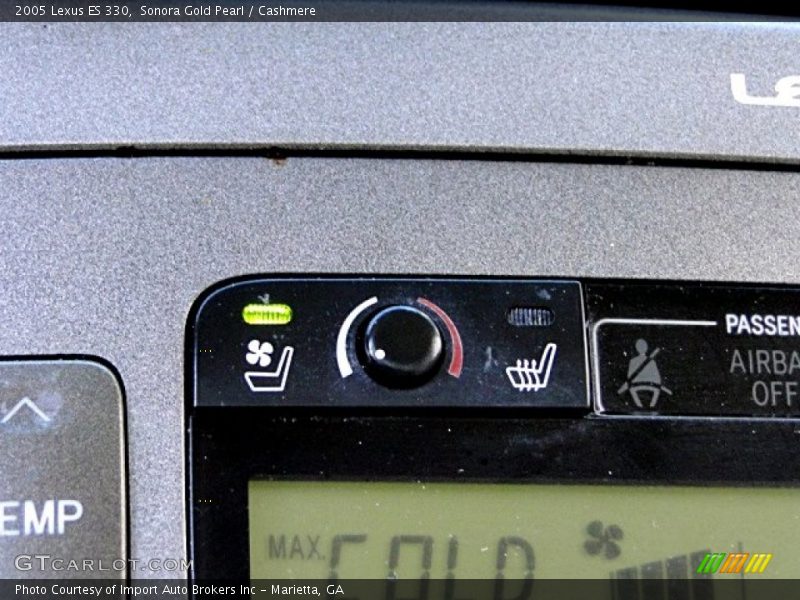 Sonora Gold Pearl / Cashmere 2005 Lexus ES 330