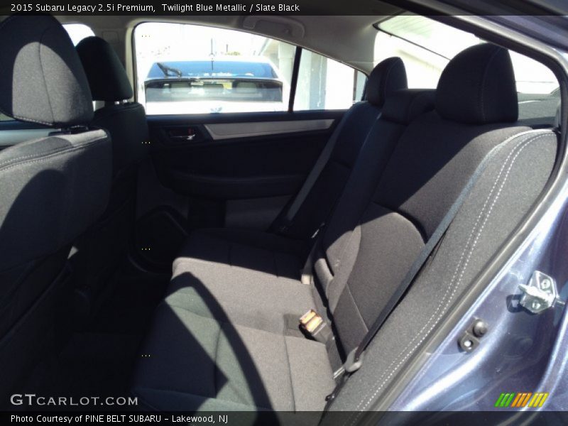 Twilight Blue Metallic / Slate Black 2015 Subaru Legacy 2.5i Premium