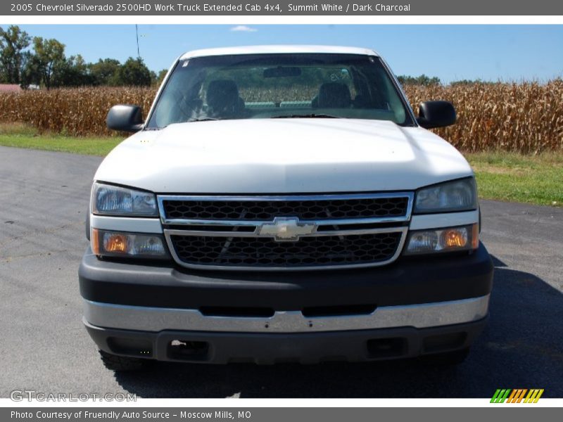Summit White / Dark Charcoal 2005 Chevrolet Silverado 2500HD Work Truck Extended Cab 4x4