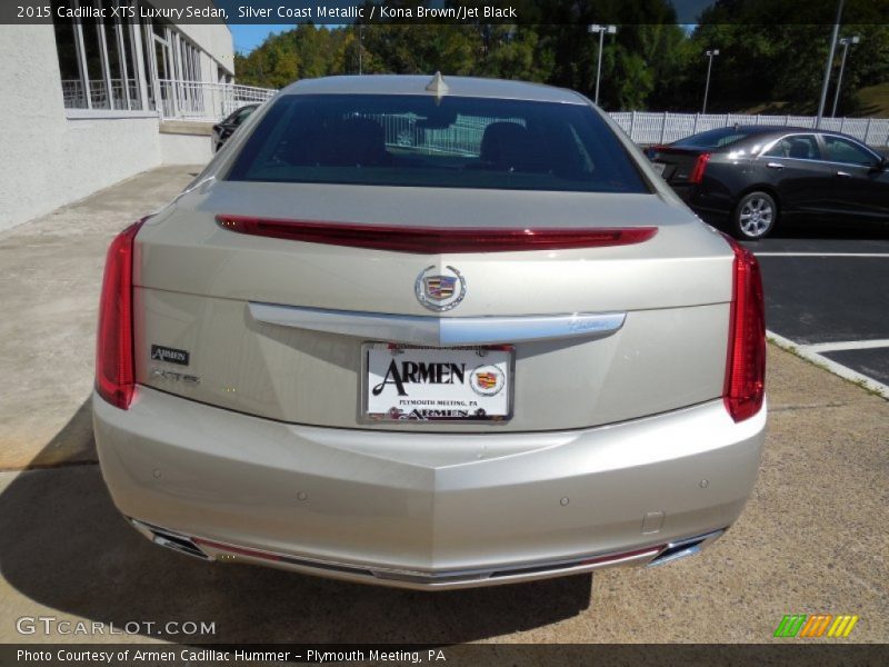 Silver Coast Metallic / Kona Brown/Jet Black 2015 Cadillac XTS Luxury Sedan