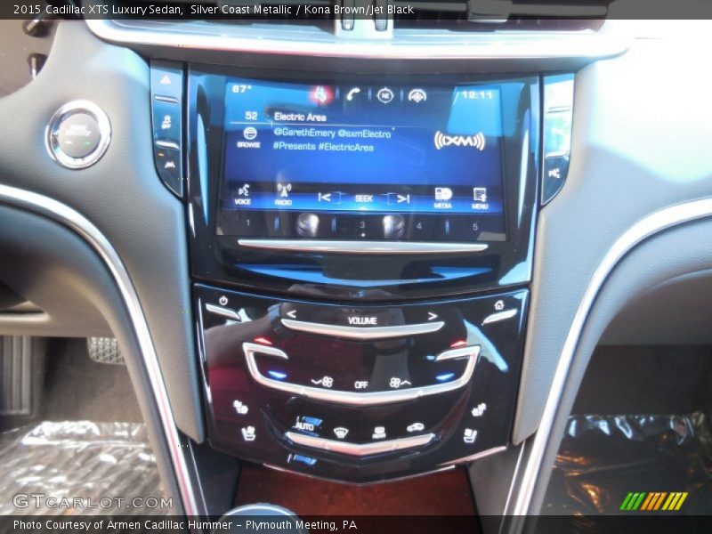 Silver Coast Metallic / Kona Brown/Jet Black 2015 Cadillac XTS Luxury Sedan