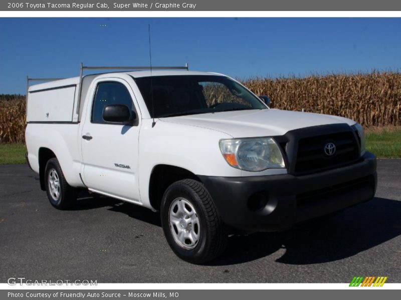 Super White / Graphite Gray 2006 Toyota Tacoma Regular Cab
