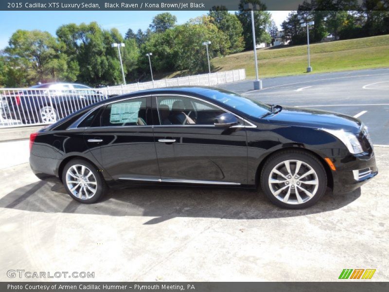Black Raven / Kona Brown/Jet Black 2015 Cadillac XTS Luxury Sedan