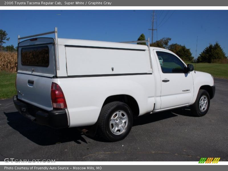 Super White / Graphite Gray 2006 Toyota Tacoma Regular Cab