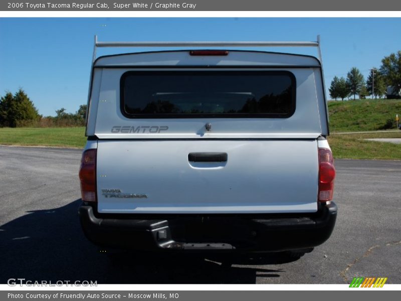Super White / Graphite Gray 2006 Toyota Tacoma Regular Cab