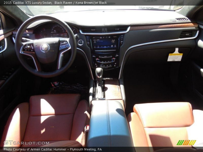 Black Raven / Kona Brown/Jet Black 2015 Cadillac XTS Luxury Sedan
