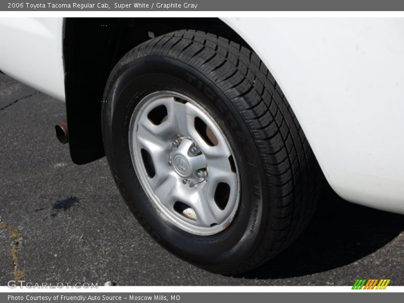 Super White / Graphite Gray 2006 Toyota Tacoma Regular Cab