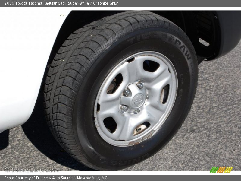 Super White / Graphite Gray 2006 Toyota Tacoma Regular Cab