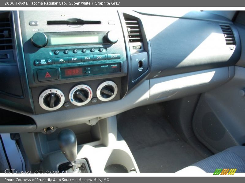 Super White / Graphite Gray 2006 Toyota Tacoma Regular Cab
