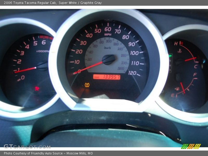 Super White / Graphite Gray 2006 Toyota Tacoma Regular Cab