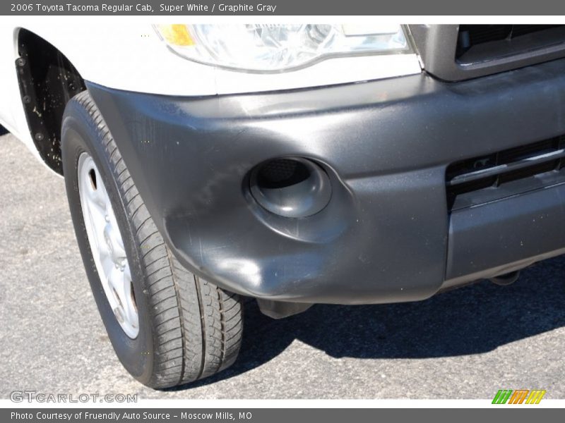 Super White / Graphite Gray 2006 Toyota Tacoma Regular Cab