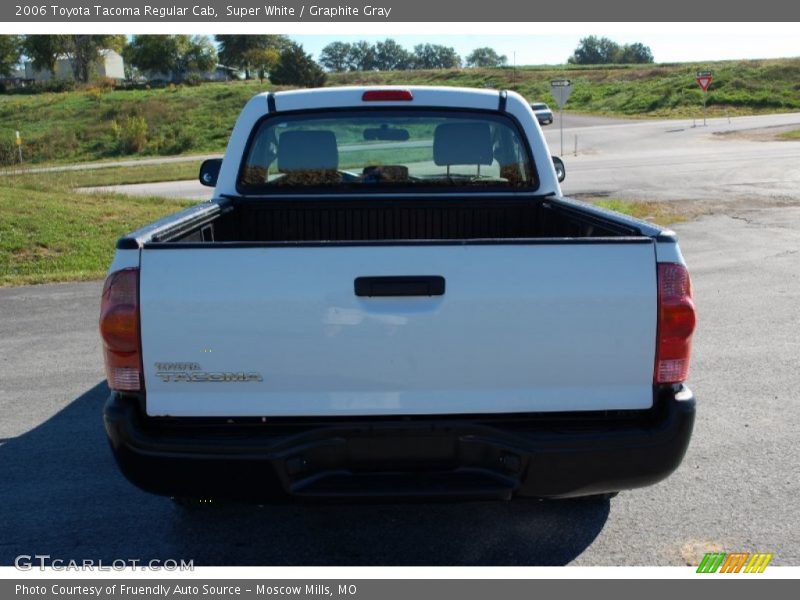 Super White / Graphite Gray 2006 Toyota Tacoma Regular Cab