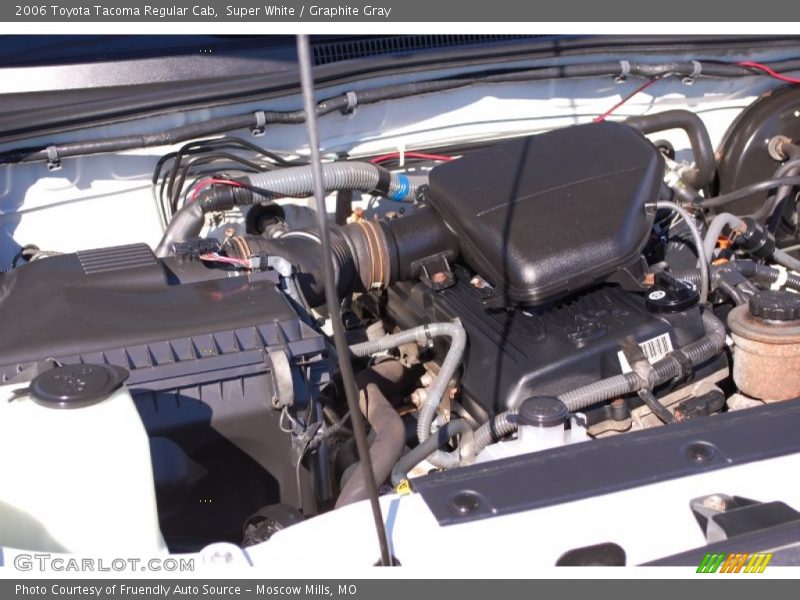 Super White / Graphite Gray 2006 Toyota Tacoma Regular Cab