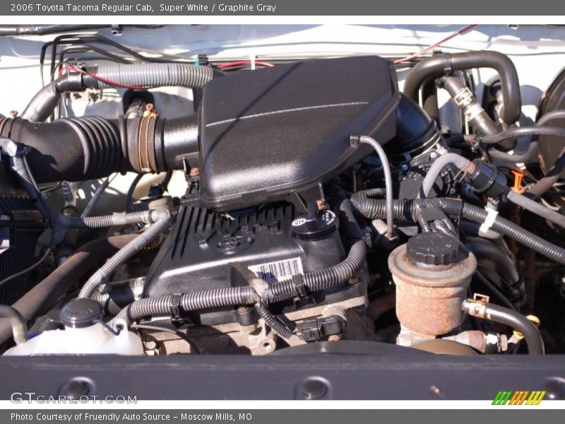 Super White / Graphite Gray 2006 Toyota Tacoma Regular Cab