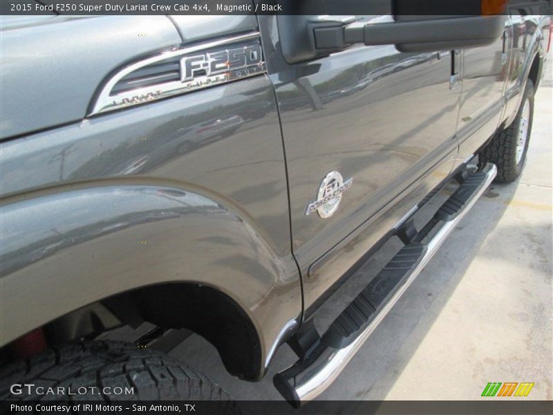Magnetic / Black 2015 Ford F250 Super Duty Lariat Crew Cab 4x4