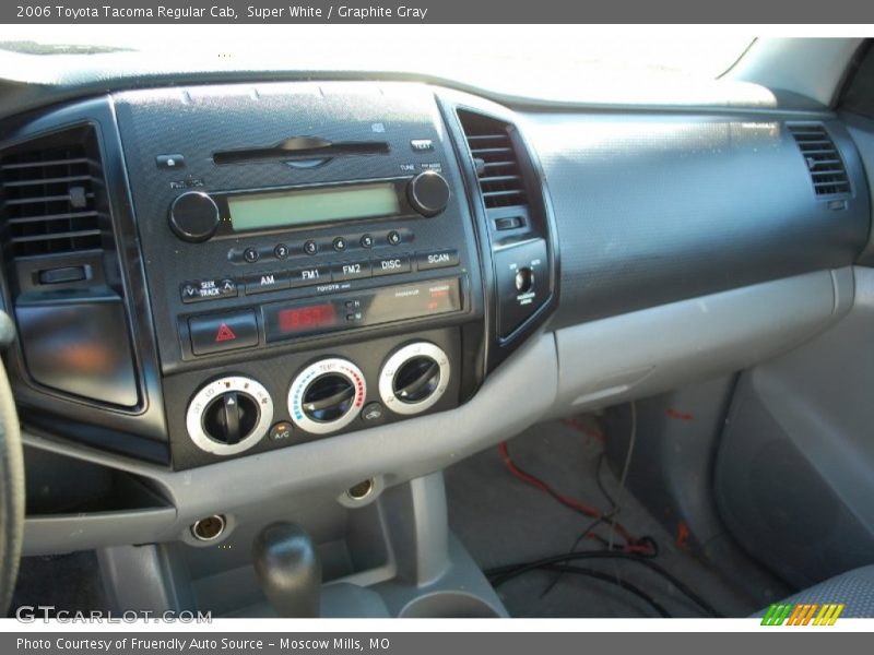 Super White / Graphite Gray 2006 Toyota Tacoma Regular Cab