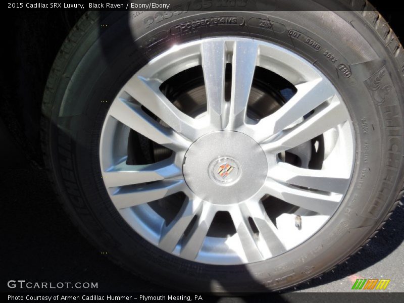 Black Raven / Ebony/Ebony 2015 Cadillac SRX Luxury