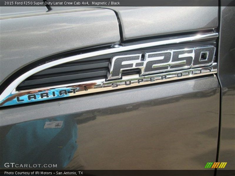 Magnetic / Black 2015 Ford F250 Super Duty Lariat Crew Cab 4x4