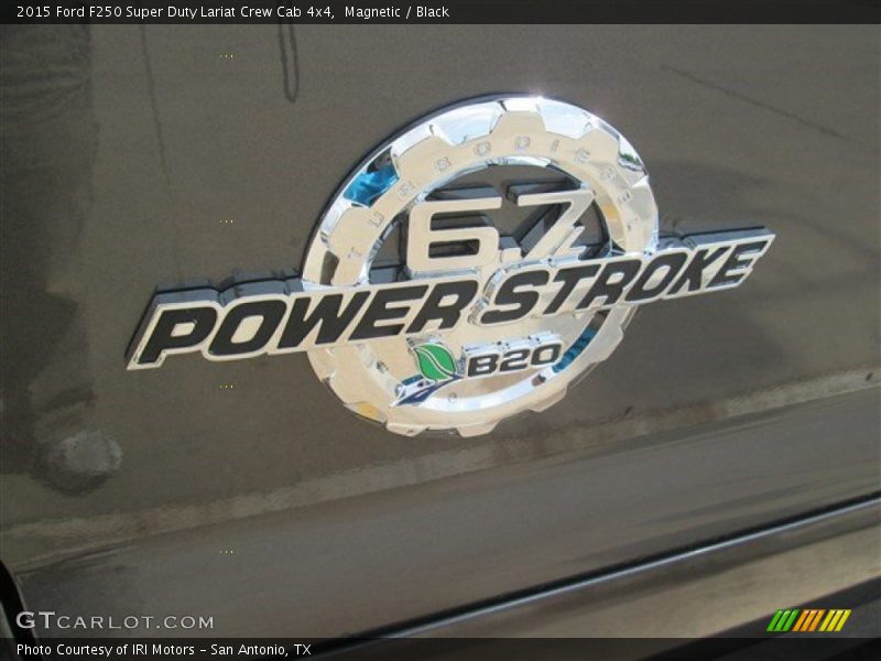 Magnetic / Black 2015 Ford F250 Super Duty Lariat Crew Cab 4x4