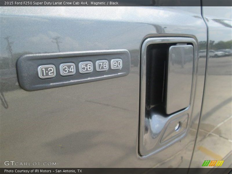 Magnetic / Black 2015 Ford F250 Super Duty Lariat Crew Cab 4x4
