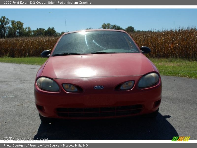 Bright Red / Medium Graphite 1999 Ford Escort ZX2 Coupe