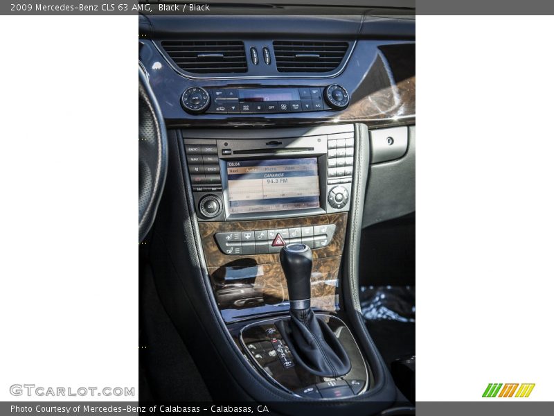 Black / Black 2009 Mercedes-Benz CLS 63 AMG